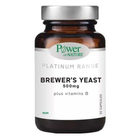Power Of Nature Platinum Range Brewer's Yeast 500mg Μαγιά Μπύρας 30 κάψουλες