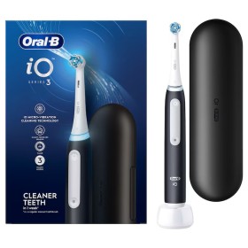 Oral-B iO Series 3 Magnetic Black Ηλεκτρική Οδοντόβουρτσα Μαύρη & Θήκη 1τεμ