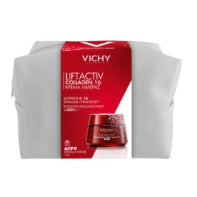 Vichy Promo Liftactiv Collagen Specialist 16 Κρέμα Ημέρας 50ml & Δώρο Liftactiv Collagen Specialist Night Κρέμα Νύχτας 15ml & Νεσεσέρ, 1σετ