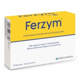 Specchiasol Ferzym Συμπλήρωμα Διατροφής με Γαλακτικά Βακτήρια 30caps