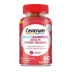 Centrum Multigummies Adults Energy Realease 60gummies