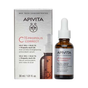 Preview 2 of Apivita Bee Tech Concentrates C15 Propolis Correct Αντιρυτιδικός & Αντιοξειδωτικός Ορός Λάμψης 30ml