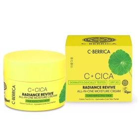 Natura Siberica C+Cica C-Berrica Radiance Revive All-in-One Moisture Cream Ενυδατική Κρέμα Ημέρας με SPF20, 50ml