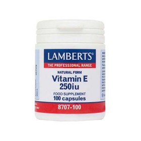Lamberts Vitamin E Βιταμίνη για τo Δέρμα & Αντιοξειδωτική δράση 250iu 100 κάψουλες