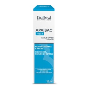 Bailleul Dermatologie Apaisac Repair Lip Balm Επανορθωτικό για Ξηρά & Σκασμένα Χείλη, 15ml