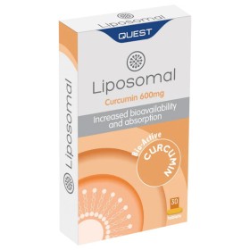 Quest Liposomal Curcumin Συμπλήρωμα Διατροφής με Λιποσωμική Κουρκουμίνη 600mg, 30tabs