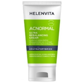 Helenvita Acnormal Ultra Rebalancing Cream Ενυδατική Κρέμα Εξισορρόπησης για τη Λιπαρή με Τάση προς ακμή Επιδερμίδα 60ml