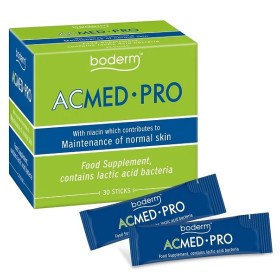 Boderm Acmed Pro - Συμπλήρωμα Διατροφής Προβιοτικό Για Την Υγεία Δέρματος, 30 φακελάκια
