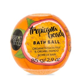 Natura Siberica Organic Shop Tropicana Beach Organic Passion Fruit & Mango Bath Ball-Άλατα Μπάνιου με Τροπικά Φρούτα & Φρούτα του Πάθους 85gr