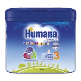 Humana Optimum 3 Little Heroes Γάλα σε Σκόνη για 12m+ 300gr