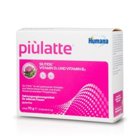 Humana Piullate Συμπλήρωμα Διατροφής για Θηλάζουσες Γυναίκες 14 x 5gr