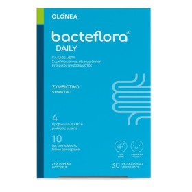  Bacteflora Daily με Προβιοτικά και Πρεβιοτικά 30 φυτικές κάψουλες