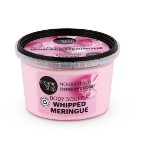 Natura Siberica Organic Shop Whipped Meringue Nourishing Strawberry & Coconut-Ενυδατική Lotion Σώματος με Φράουλα & Καρύδα 250ml