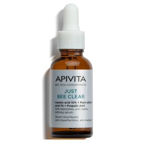 Apivita Just Bee Clear Serum Ορός Λείανσης για Ατέλειες & Σημάδια Ακμής 30ml