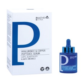 Panthenol Extra Ορός Σύσφιξης Με Υαλουρονικό & Πεπτίδια Χαλκού Για Ανόρθωση, Ελαστικότητα Και Αντιγήρανση 30ml