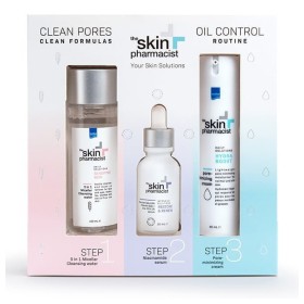Intermed Promo The Skin Pharmacist Oil Control Routine με Skin Sensitive 5-σε-1 Νερό Καθαρισμού, 100ml, Restore & Renew Oρός, 30ml & Hydra Boost Ελαφριά Ενυδατική Κρέμα, 40ml, 1σετ