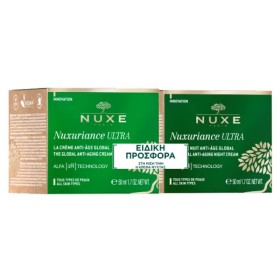 Nuxe Nuxuriance Ultra Κρέμα Ολικής Αντιγήρανσης 50ml & Αντιγηραντική Κρέμα Νύχτας 50ml