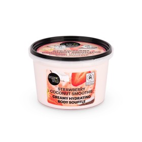 Natura Siberica Organic Shop Creamy Hydrating Body Souffle with Strawberry and Coconut Smoothie 250ml