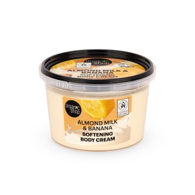 Natura Siberica Organic Shop Almond Milk & Banana Softening Body Cream-Γαλάκτωμα Σώματος με Γάλα Αμυγδάλου & Μπανάνα 250ml