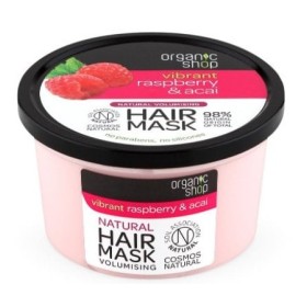 Organic Shop by Natura Siberica Raspberry & Acai Hair Mask Μάσκα Μαλλιών, 250ml