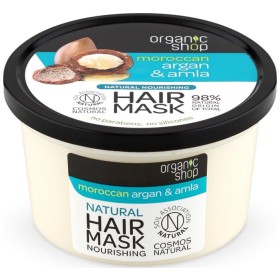 Organic Shop by Natura Siberica Argan & Amla Ηair Mask Μάσκα Θρέψης Mαλλιών, 250ml