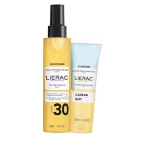 Lierac Promo Sunissime The Silky Sun Body Oil Spf30 - Μεταξένιο Αντηλιακό Λάδι Σώματος, 150ml & Δώρο Sunissime The Fresh After-Sun Gel - Δροσερό Gel Για Μετά Τον Ήλιο, 75ml