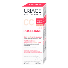 Uriage Roseliane CC Cream SPF50+  Αντηλιακή Προστασία Με Χρώμα 40ml