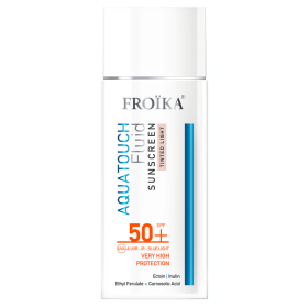 Froika Aquatouch Fluid Sunscreen Αντηλιακό Προσώπου με Χρώμα Tinted Light SPF50+, 50ml