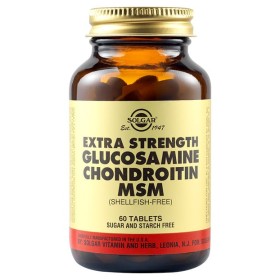 Solgar Extra Strength Glucosamine Chondroitin MSM 60 Ταμπλέτες