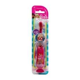Flashing Timer Soft Toothbrush Barbie Οδοντόβουρτσα για Παιδιά που Αναβοσβήνει Ροζ 1 Τεμάχιο