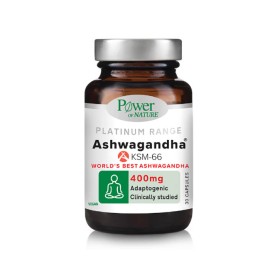 Power of Nature Platinum Range Ashwagandha KSM-66 400mg 30caps