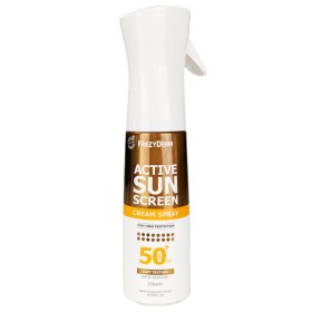 Frezyderm Active Sunscreen Cream Spray Αντηλιακή Κρέμα Σε Spray Με Χρώμα Για Χρυσαφένιο Μαύρισμα SPF50+ 275ml