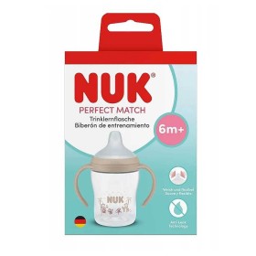 Preview 2 of Nuk Perfect Match Εκπαιδευτικό Ποτήρι Για 6+Μηνών με Σχέδιο Μαϊμουδάκια Μπεζ 150ml
