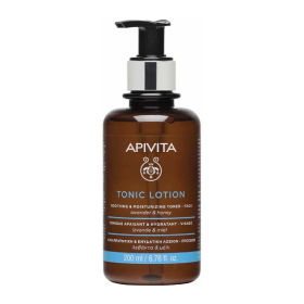 Apivita Refreshing Toner Soothing & Moisturizing Καταπραϋντική & Ενυδατική Λοσιόν Προσώπου με Λεβάντα & Μέλι 200ml