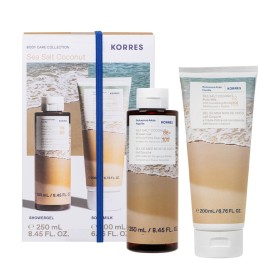 Korres Promo Sea Salt Coconut Shower Gel 250ml & Sea Salt Coconut & Nourishing Almond Oil Body Milk 200ml
