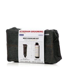 Korres Promo Athenian Grooming Anti-Aging Multi-Defender Recipe Ανδρική Αντιγηραντική Κρέμα 50ml + Barber's Face & Beard Cleanser Καθαριστικό για Πρόσωπο και Γένια 250ml