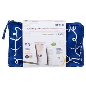 Korres Promo Γιαούρτι Αντηλιακή Κρέμα Προσώπου SPF50 50ml & Γιαούρτι Probiotic Foaming Cream Cleanser 20ml & Δώρο Νεσεσέρ