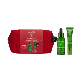 Apivita Promo Bee Radiant Ορός Ενεργοποίησης Λάμψης 30ml & ΔΩΡΟ Κρέμα Ματιών 15ml & Νεσεσέρ