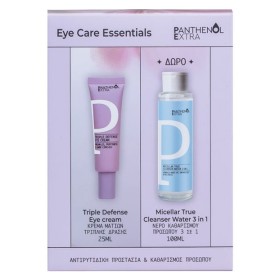 Medisei Promo Panthenol Extra Eye Care Essentials Set Triple Defense Κρέμα Ματιών 25ml & Δώρο Micellar True Νερό Καθαρισμού Προσώπου 3σε1 100ml