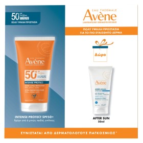 Avene Eau Thermale Promo Eau Thermale Intense Protect Ultra Fluide Αντηλιακό Προσώπου SPF50 150ml & After Sun 50ml