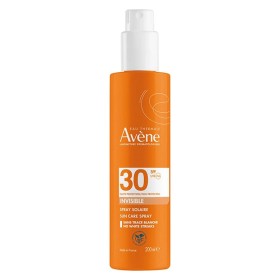 Avene Eau Thermale Spray Solaire SPF30 Invisible, Αντηλιακό Σπρέι για Πρόσωπο & Σώμα με Αόρατο Τελέιωμα 200ml