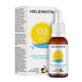 Helenvita Vitamin D3 - K2 Drops Συμπλήρωμα Διατροφής σε Μορφή Σταγόνων 20ml