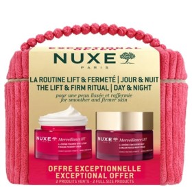 Nuxe Merveillance Set Lift Powdery Cream Συσφιγκτική Κρέμα με Αίσθηση Πούδρας 50ml & Merveillance Lift Κρέμα Νύχτας 50ml