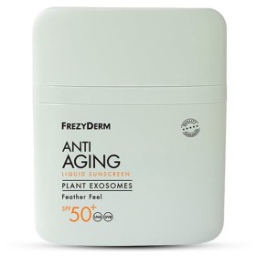 Frezyderm Anti Aging Liquid Sunscreen Plant Exosomes Αντηλιακό Προσώπου με Αντιγηραντική Δράση SPF50+ 50ml
