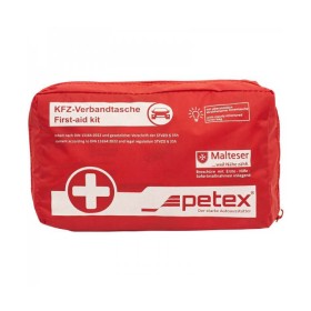 Petex Φαρμακείο Πρώτων Βοηθειών Αυτοκινήτου με Εξοπλισμό και Πιστοποίηση DIN 13164:2022