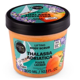 Natura Siberica Organic Shop Thalassa Adriatica Body Scrub Peach & Lavender Απολεπιστικό Σώματος με Ροδάκινο & Λεβάντα, 300ml