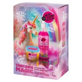 Natura Siberica Promo Unicorn Magic Glow Boosting Sugar Body Scrub 100ml & Skin Glow Shower Gel 250ml