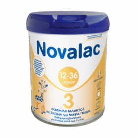 Novalac 3 Γάλα σε Σκόνη 3ης Βρεφικής Ηλικίας με Γεύση Βανίλια 12-36m, 800g