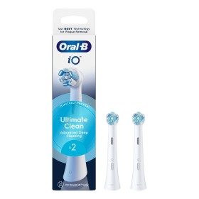 Oral-B iO Ultimate Clean White Ανταλλακτικές Κεφαλές Ηλεκτρικής Οδοντόβουρτσας 2τεμ