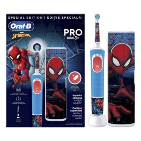 Oral-B Promo Pro Kids 3+ Spiderman Παιδική Ηλεκτρική Οδοντόβουρτσα 3+ Ετών & Δώρο Θήκη Ταξιδίου